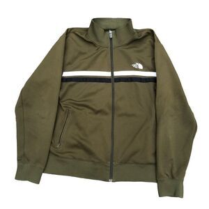 Vintage The North Face Jacket Half Zip Green Large
